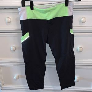 Lululemon cropped running leggings